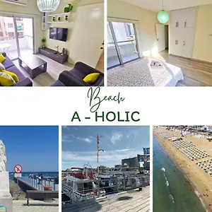  Apartament Beach-a-holic Apartment, 2 Min Distance From Marina Cypr